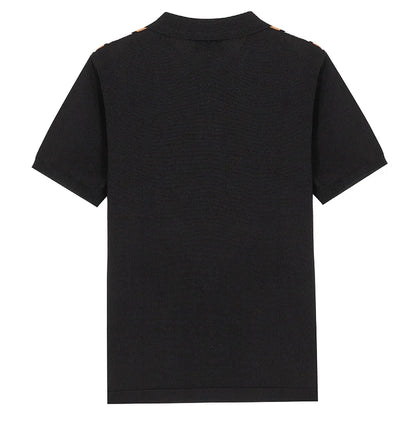 Men’s Knitted Polo Shirt