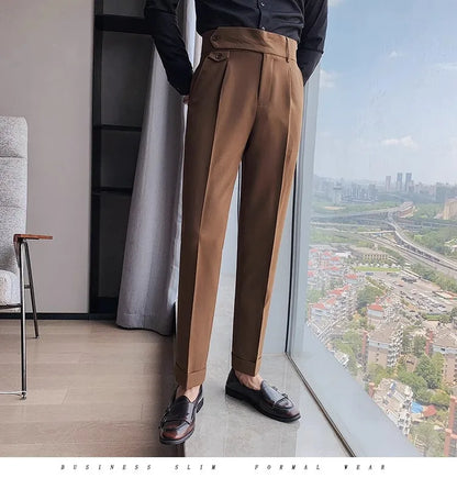 Men’s Drooping Baggy Suit Pants