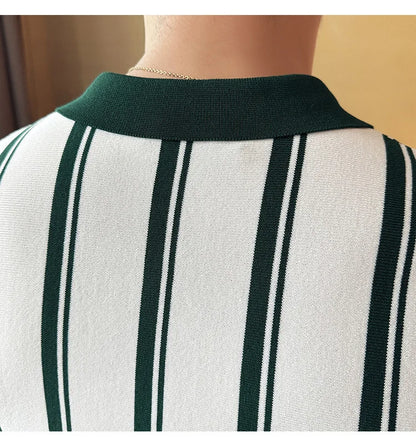 Men’s Slim-Fit Knitted Polo
