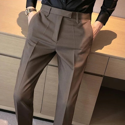 Men’s Draped Baggy Suit Pants