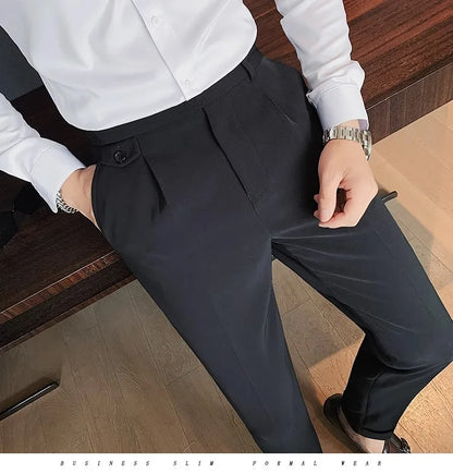 Men’s Drooping Baggy Suit Pants
