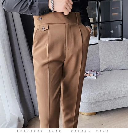 Men’s Drooping Baggy Suit Pants