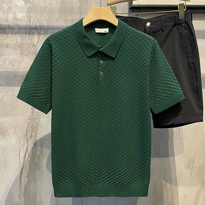 Men’s Light Luxury Knit Polo